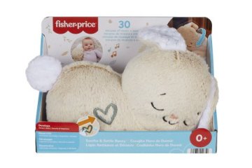 Fisher-Price Zajček Fisher Price s pomirjujočo glasbo