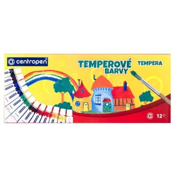 Centropen tempera barve 9550 12 ml - 12 kosov