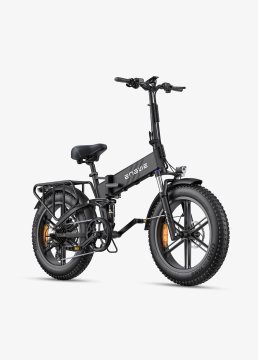 Engwe ENGINE PRO 2.0 Električno Kolo - 52V 16Ah Baterija - 750W Motor - Doseg 49 km Električno / 110 km Z Pomočjo - 8-stopenjski Menjalnik - Hidravlične Zavore - Dvojno Vzmetenje - 20x4.0 Pnevmatike