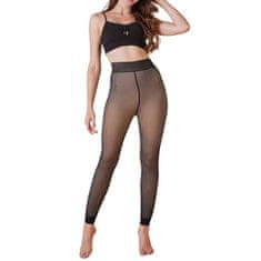 CoZy termo legice/pajkice- Črno kožna, XL-XXL