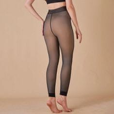 CoZy termo legice/pajkice- Črno kožna, XL-XXL