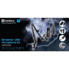 Sandberg Streamer USB Microphone Kit mikrofon