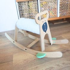 OTROŠKI GUGALNIK | Leseni otroški gugalnik | Gugalnik ovčka | Lesena igrača za malčka