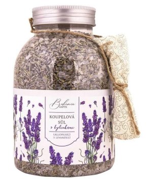 Kopalna sol z zelišči 1200 g - Pomirjujoča s sivko