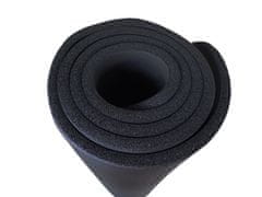 Kubisport Gimnastična blazina NBR 183x60x1,2 cm, Črna