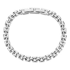 S'Agapõ Elegantna jeklena zapestnica Ripple SRP97