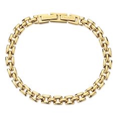 S'Agapõ Moderna pozlačena zapestnica Ripple SRP98