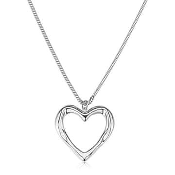 S'Agapõ Romantična ogrlica s srcem Emotion SMO01