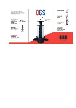 IN Izvlečna letev IN 553002, 3 vtičnice