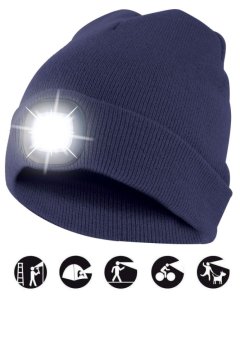 Velamp kapa CAP04 z LED svetlo modro