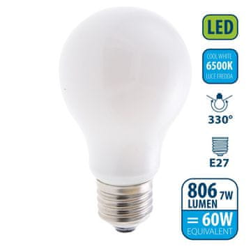 Velamp VELAMP opalna FILAMENT žarnica 7W, E27, 6500K (LB207M-65K)