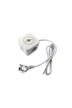 IN Brezžični polnilec IN 553049 z 2 vtičnicama in USB A+C