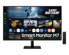 Samsung Smart Monitor M7 M70F monitor, 81,28cm (32), VA, 4K, Wi-Fi (LS32FM702UUXDU)