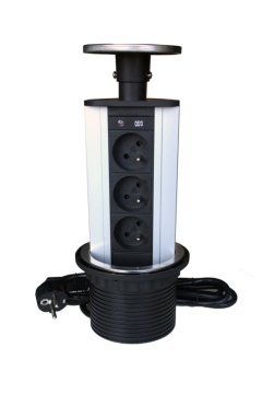 IN Izvlečna letev IN 553002, 3 vtičnice