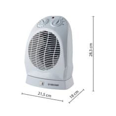 Velamp VELAMP PR012-2 Ventilator s toplim zrakom z oscilacijo