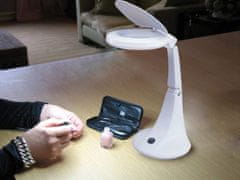 Velamp VELAMP LE004LED Namizna svetilka z lupo