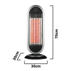 Velamp VELAMP PR162C Kremenčev grelec 900W z oscilacijo