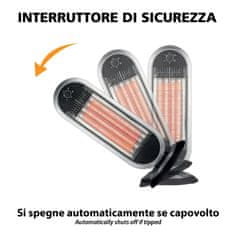 Velamp VELAMP PR162C Kremenčev grelec 900W z oscilacijo