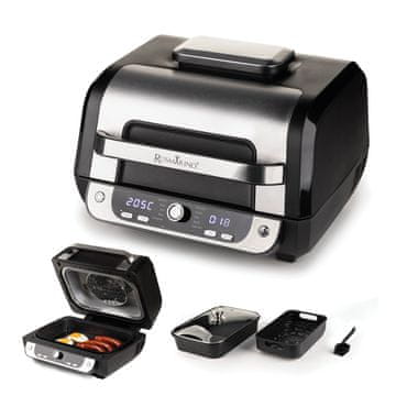 Rosmarino AirGrill Pro cvrtnik na vroči zrak, črno-srebrn