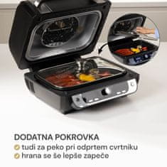 Rosmarino AirGrill Pro cvrtnik na vroči zrak, črno-srebrn
