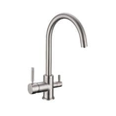 Tehnofan d.o.o. Pipa trojna - ESLA NICKEL 3-way faucet- Tehnofan