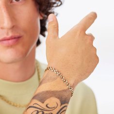 S'Agapõ Moderna pozlačena zapestnica Ripple SRP98