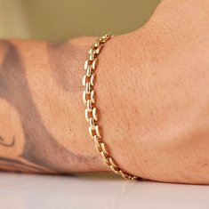 S'Agapõ Moderna pozlačena zapestnica Ripple SRP98