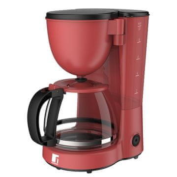 Bergner Kavni aparat za električno kapljično kavo MAROON 600W 1,25L CASTANNE BG BG-51046-RD
