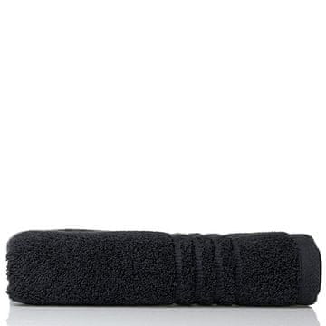 Kela Brisača Leonora 100 % bombaž črna 100x50 cm KL-23426