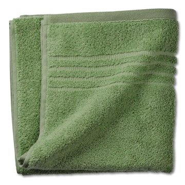 Kela Brisača Leonora 100 % bombaž premium mahovno zelena 50,0x100,0cm KL-24614