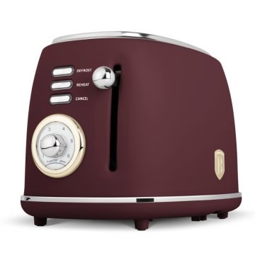 Toaster retro iz nerjavečega jekla Leonardo Collection BH-9520