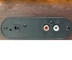 Trevi TT 1030 BT gramofon, 30 W, 33/45/78 rpm, leseno ohišje, rjavo-črn