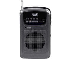 Trevi RA 710 GMG mini radijski sprejemnik, FM / AM / AUX, siv