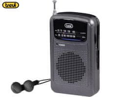 Trevi RA 710 GMG mini radijski sprejemnik, FM / AM / AUX, siv