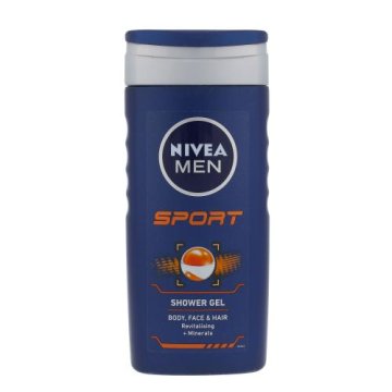 Nivea Men Sport gel za prhanje za telo in obraz za moške