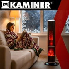 Kaminer Električni ventilatorski grelni kamin 2000W