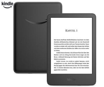 Amazon Kindle Touch e-bralnik, 11. Gen, 15,24cm, 16GB, adds, črn