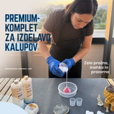 ANTEK ART Komplet za izdelavo silikonskih kalupov, 280 ml