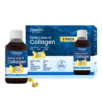 ROSSEN Natural Perfect dose RIBJI KOLAGEN sirup 3x 250 ml