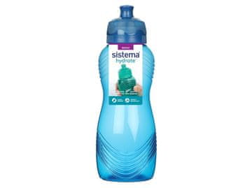 Sistema Hydrate Wave Twist n Sip steklenička 600 ml, modra