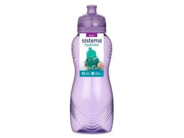 Sistema Hydrate Wave Twist n Sip steklenička 600 ml, vijolična