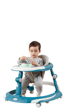 Tavalax 4 v 1 glasbena otroška hojčka – nastavljive višine, zložljiva, s funkcijama gugalnega stola in jedilne mizice