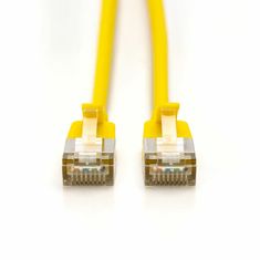 Digitus patch slim FTP CAT.6A 3m rumen