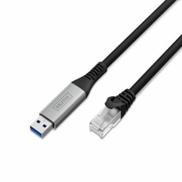 Digitus kabel USB TipA-Mrežni UTP RJ45 Giga 3m AK-300600-030-S