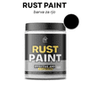 Barva za rjo RustPaint - Črna | Premaz proti rji | Antikorozijska barva | Barva za kovino
