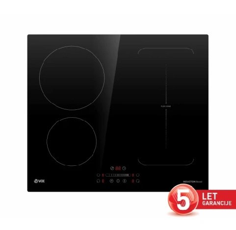 VOX vgradna indukcijska plošča EBI 421F, črna