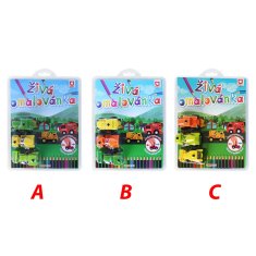 Rappa Žive pobarvanke gradnja 3 kosi