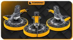 Powermat 1100W rotacijski gladilec mokrega betona in ometov 380mm