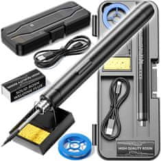 Dexxer Akumulatorski prenosni 800mAh ročni spajkalnik do 400°C USB