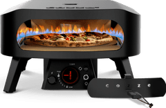 Cozze vrtljiva plinska pizza pečica, 33,02 cm (13"), črna (90434)